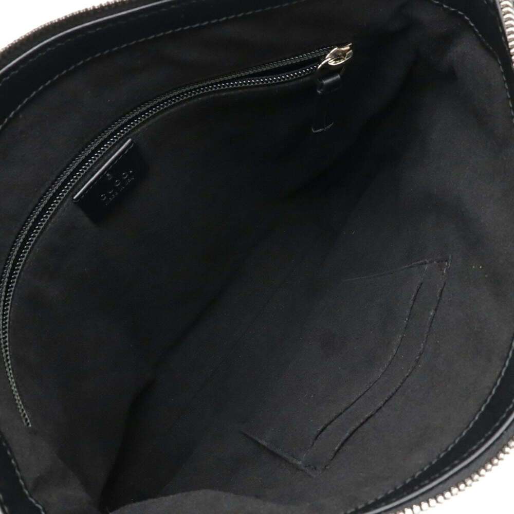 GUCCI Black Leather Shoulder Bag - Picture 8 of 10